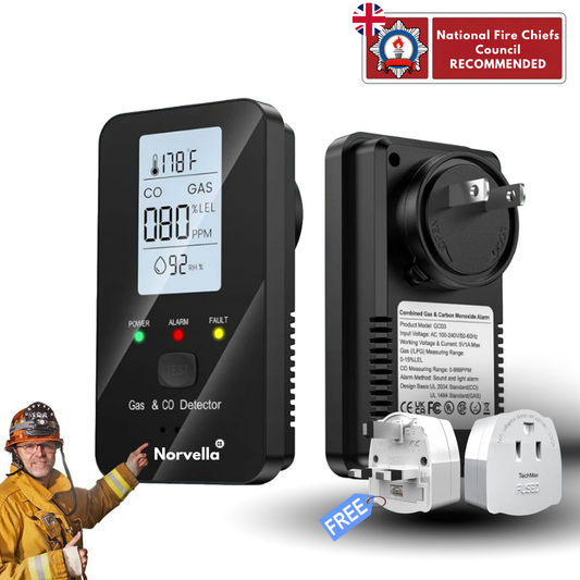 Norvella™ 4 In 1 CO Detector